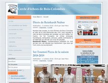 Tablet Screenshot of bois-colombes-echecs.com
